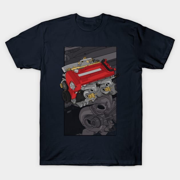 RB26 DETT T-Shirt by ArtyMotive